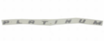 DC3Z16720A - Body: Nameplate for Ford: F-250 Super Duty, F-350 Super Duty, F-450 Super Duty Image