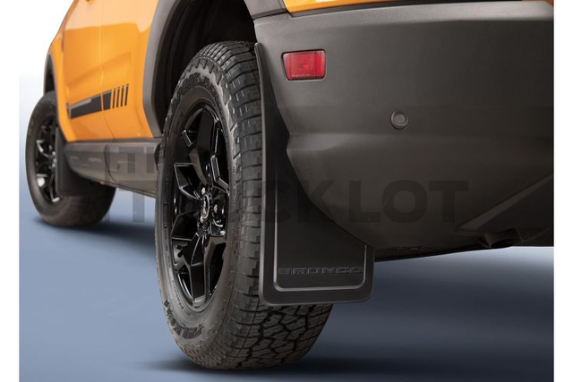 M1PZ16A550BA - : Bronco Sport Splash Guard Kit - Molded Rear Pair for Ford: Bronco Sport Image
