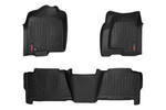 M29913 - : Floor Mats | FR &amp; RR | Crew Cab | Fits Chevy/Fits GMC 1500 (99-06 &amp; Classic) for Rough Country Image