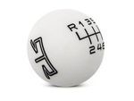 389552 - : 2015-2022 Mustang RTR White Shift Knob - Black Engraving for RTR Image