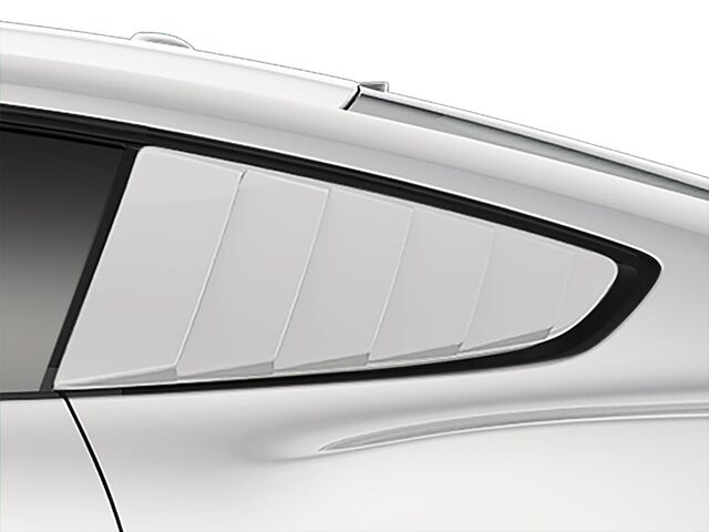VKR3Z63280B10CC - : Louvers - Quarter Window - Iconic Silver/Silver Radiance for Ford: Mustang Image