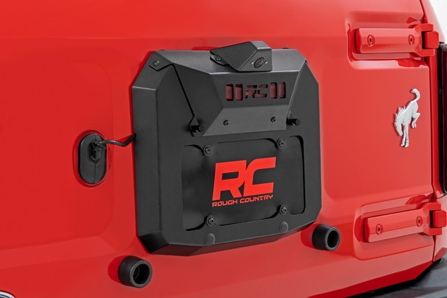 51125 - : Spare Tire Carrier Delete Kit | Ford Bronco 4WD (2021-2025) for Rough Country Image