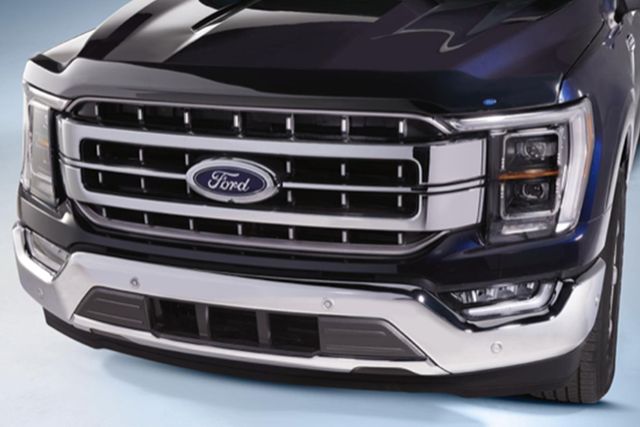 VML3Z16C900AB - : Hood Protector - Aeroskin, Smoke-Color for Ford: F-150 Image