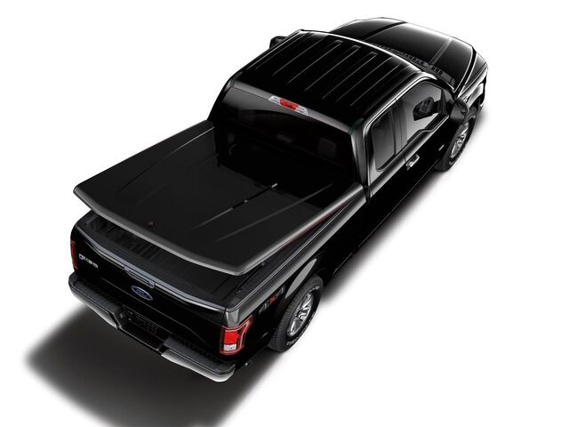 VFL3Z99501A42AM - : Tonneau Covers, Hard Painted By UnderCover, 6.5 Bed, Tuxedo Black Metallic for Ford: F-150 Image
