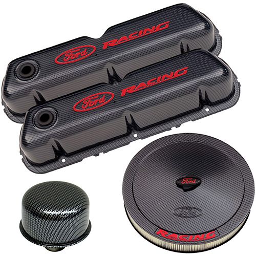 302520 - : Ford Racing Dress Up Kit - Carbon Finish for Ford Performance Image