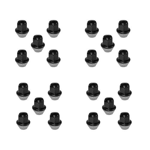 M1012KMB - : M14 X 1.5 Black Lug Nut Kit (20 Pcs) for Ford Performance Image