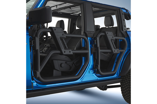 M19008BTD4 - : 2021-2023 Bronco Tube Door Kit - 4-Door for Ford Performance Image