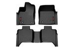 M71780 - : Floor Mats | FR &amp; RR | CrewMax | Fits Toyota Tundra 2WD/4WD (2022-2025) for Rough Country Image