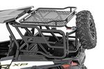 93141 - : Tubular Rear Cargo Rack | Spare Tire Mount | Polaris RZR XP 1000 for Rough Country Image