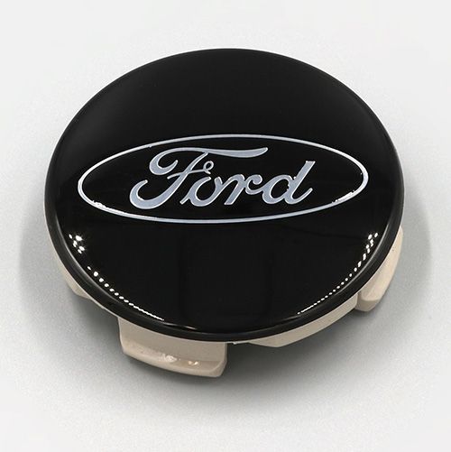 M1096KBCT - : Black And Chrome Ford Truck Center Cap Kit for Ford Performance Image
