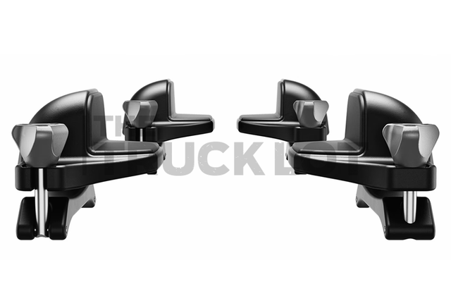 VKB3Z7855100W - : Canoe Carrier - Thule for Ford: Bronco, Bronco Sport, E-350 Super Duty, E-450 Super Duty, EcoSport, Edge, Escape, Expedition, Explorer, F-150, F-250 Super Duty, F-350 Super Duty, F-450 Super Duty, F-550 Super Duty, Fusion, Maverick, Mustang Mach-E, Ranger, Transit Connect | Lincoln: Aviator, Nautilus, Navigator Image