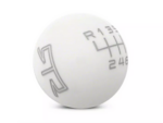 RTRWHITESHIFTKNOB2 - : 2011-2014 Mustang RTR White Shift Knob - Multiple Colors for RTR Image