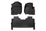 M51712 - : Floor Mats | Front and Rear | Ford F-250/F-350 Super Duty 2WD/4WD (2017-2025) for Rough Country Image