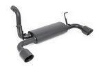 96003 - : Performance Exhaust | Dual Outlet | Fits Jeep Wrangler JL (21-24)/Wrangler Unlimited (18-25) for Rough Country Image