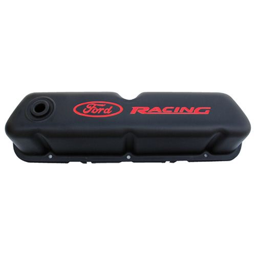302072 - : Ford Racing Valve Covers Black Crinkle for Ford Performance Image