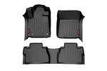 M71770 - : Floor Mats | FR &amp; RR | CrewMax | Fits Toyota Tundra 2WD/4WD (2014-2021) for Rough Country Image