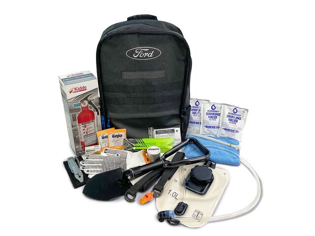 VNK4Z19F515A - : Off-Road Assistance Kit - With Ford Logo for Ford: E-350 Super Duty, E-450 Super Duty, Edge, Escape, Expedition, Explorer, F-150, F-250 Super Duty, F-350 Super Duty, F-450 Super Duty, F-550 Super Duty, Maverick, Mustang, Mustang Mach-E, Transit-150, Transit-250, Transit-350, Transit-350 HD Image