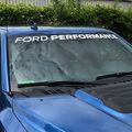 M1820F15A - : F-Series "Ford Performance" Windshield Banner for Ford Performance Image