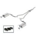 M5200M4ECA - : 2015-23 Mustang 2.3 Extm Exhaust System Manual Transmission - Chrome Tip for Ford Performance Image