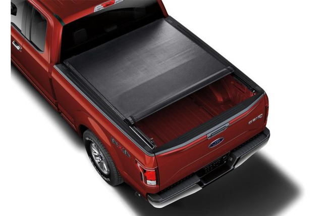 F150PLATINUMSOFTROLLUP - : F150 Tonneau Cover, Soft Roll-Up (Platinum) - 6.5' &amp; 8.0' Bed for Ford Image