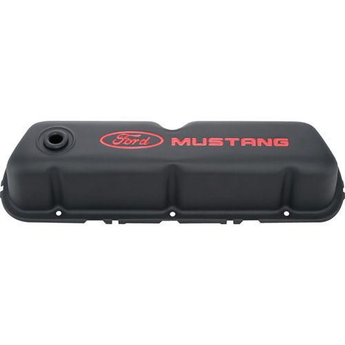 302101 - : Ford Mustang Valve Covers - Black Crinkle for Ford Performance Image
