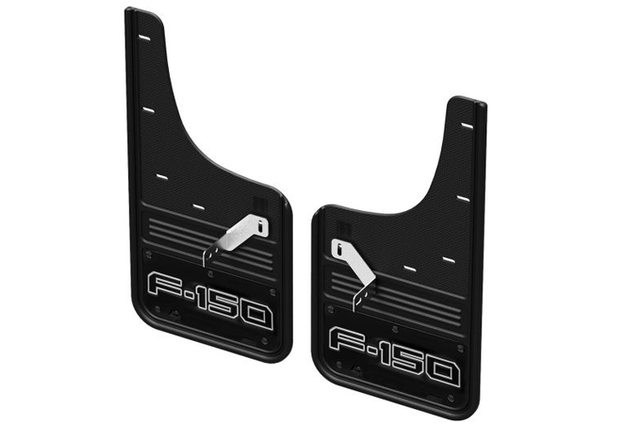 VML3Z16A550BB - : Splash Guards Front Pair - Black for Ford: F-150, F-150 Lightning Image