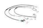 89717 - : Brake Lines | Stainless | FR &amp; RR | 4-6 Inch Lift | Ford F-250/F-350 Super Duty (99-04) for Rough Country Image