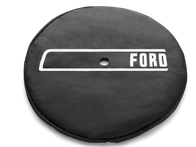 M2DZ9945026E - : Spare Tire Cover - Ford TG Stamping, Oxford White Ink, For 32 Inch Tire for Ford: Bronco Image