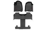 M21712 - : Floor Mats | FR &amp; RR | FR/RR Bucket | Fits Chevy/Fits GMC Tahoe/Yukon 2WD/4WD (21-25) for Rough Country Image