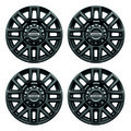 M1007KSU2008EB - : F-Super Duty Ebony 20" X 8" Wheel Kit for Ford Performance Image