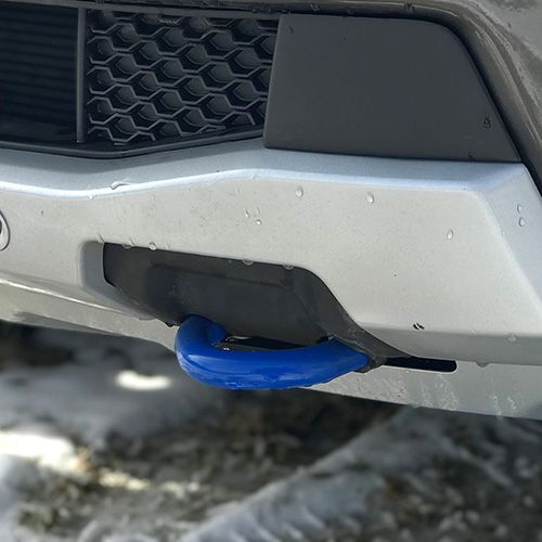 M18954RAB - : 2019-2023 Ranger Tow Hooks-Pair-Blue for Ford Performance Image