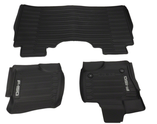 ML3Z1613300AA - : F150 Floor Liners, SuperCrew - with Carpet Floor for Ford: F-150 Image