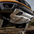 M5018RA - : 2019-2023 Ranger Skid Plate Kit - Silver for Ford Performance Image