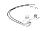 89708 - : Brake Lines | Stainless | Rear | 4-6 Inch Lift | Fits Jeep Wrangler JK/Wrangler Unlimited (07-18) for Rough Country Image