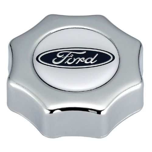 302230 - : Ford Oval Oil Fill Cap - Chrome for Ford Performance Image