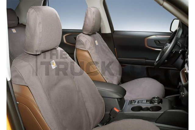 VM1PZ15600D20AC - : Front Seat Covers - Carhartt Grey for Ford: Bronco Sport Image