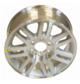 AL3Z1007F - : 18" x 7.5" Aluminum Wheel - Polished for Ford: F-150 Image