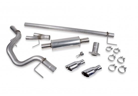 422266 - : Roush 2021-2026 F-150 Cat-Back Performance Exhaust Kit for ROUSH Performance Image