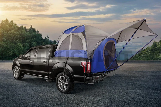 VAL3Z99000C38A - : Sportz Truck Camping Tent - Styleside 8.0 Bed for Ford: E-350 Super Duty, E-450 Super Duty, F-150, F-250 Super Duty, F-350 Super Duty, F-450 Super Duty, F-550 Super Duty Image