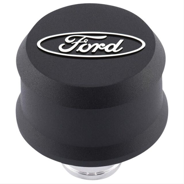 302435 - : "Ford" Slant Edge Breather - Black for Ford Performance Image