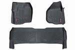 M51213 - : Floor Mats | FR &amp; RR | Raised FR Pedal | Ford F-250/F-350 Super Duty (12-16) for Rough Country Image