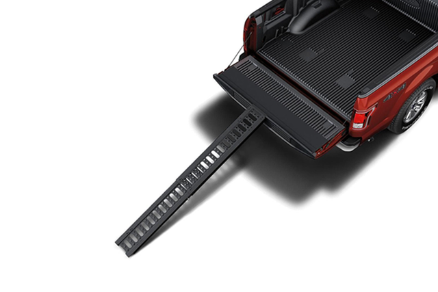 ML3Z99286F56A - : F150 Bed Ramp - Stowable Loading (1 ramp kit) for Ford Image