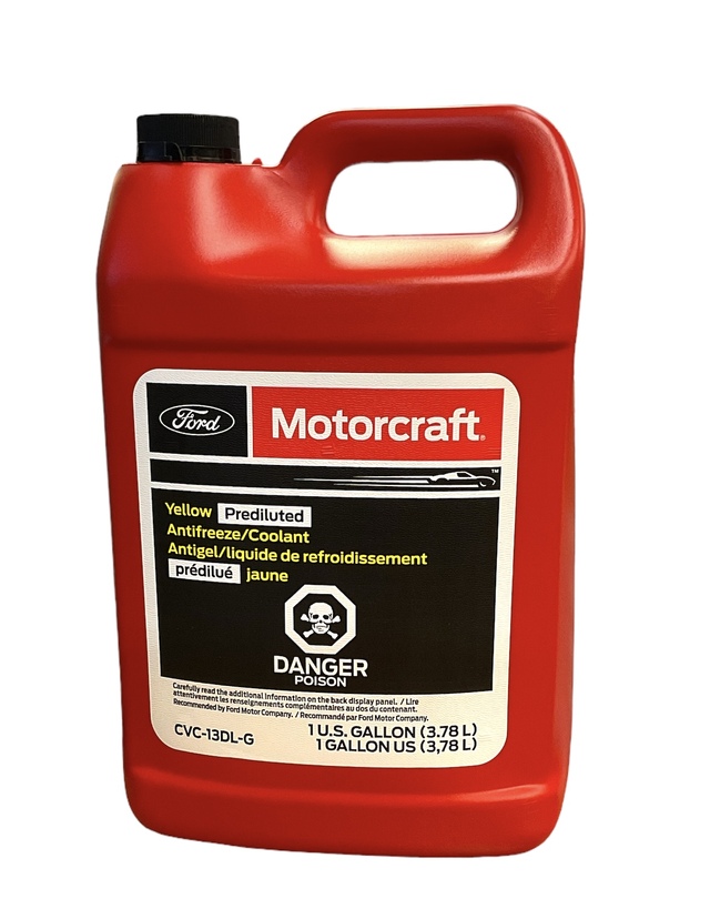 CVC13DLG - : Anti-Freeze - Yellow Premixed for Ford Image