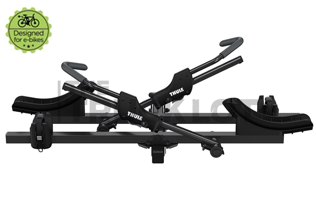 VPL2Z7855100A - : Bike Carrier, Hitch-Mounted, Tilting for Ford: Bronco, Bronco Sport, E-350 Super Duty, E-450 Super Duty, Escape, Expedition, Explorer, F-150, F-250 Super Duty, F-350 Super Duty, F-450 Super Duty, F-550 Super Duty, Fusion, Maverick, Ranger, Transit Connect | Lincoln: Aviator, Nautilus, Navigator Image