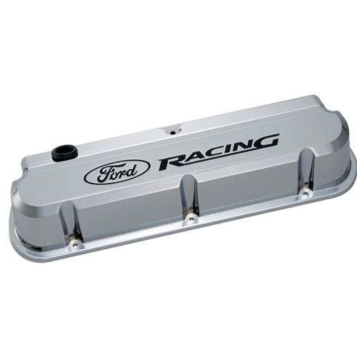 302139 - : Valve Cover Ford Sb Slant Edge Chrome for Ford Performance Image