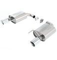 M5230M8SC - : 2015-17 Mustang 5.0 Sport Exhaust Axle- Chrome Tip for Ford Performance Image
