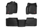 M29912 - : Floor Mats | FR &amp; RR | Ext Cab | Fits Chevy/Fits GMC 1500 (99-06 &amp; Classic) for Rough Country Image