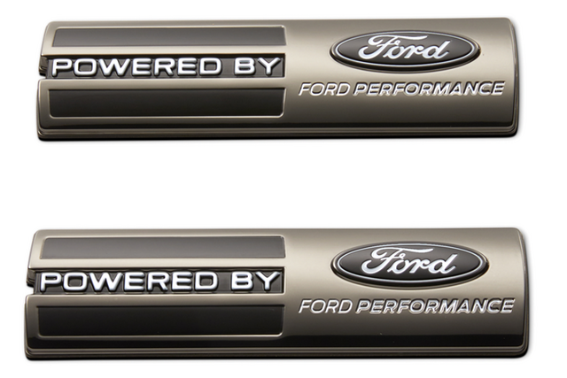 M16098PBFPB - : Powered By Ford Performance Badge - Black for Ford Performance Image