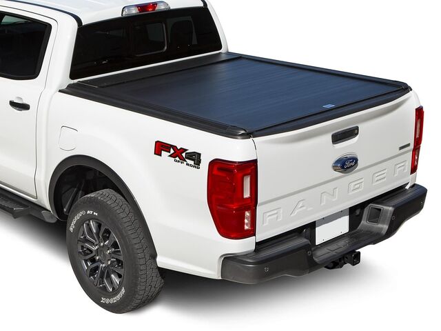 VLB3Z99501C29A - : Tonneau Cover - Power Retractable With T Slots From Pace Edwards By LEER, For 5.0 Bed for Ford: Ranger Image