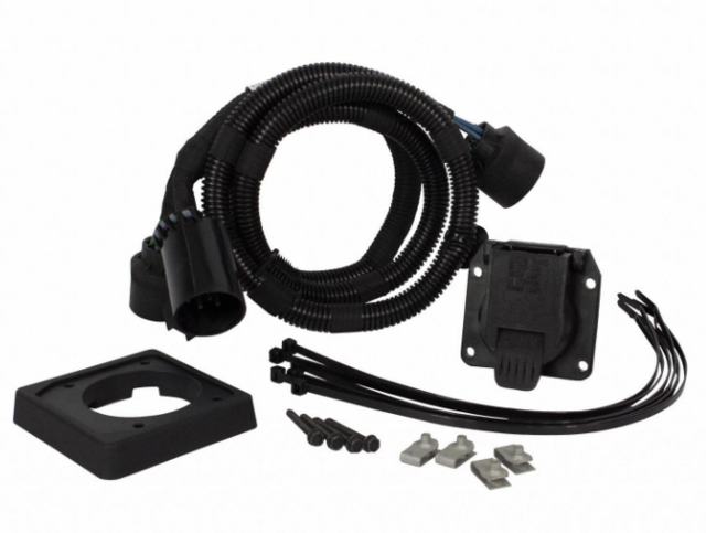 HC3Z15A416A - : Trailer Wiring Harness - In Bed, Without Pro Trailer Backup Assist for Ford: E-350 Super Duty, E-450 Super Duty, F-250 Super Duty, F-350 Super Duty, F-450 Super Duty, F-550 Super Duty Image